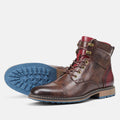 Herren Oxford Stiefel Leder Rutschfest Komfortabel – Oskar