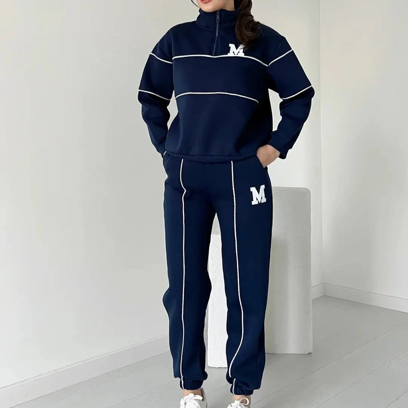 Bequemes 2-teiliges Set für Alltag und Zuhause – Tessa