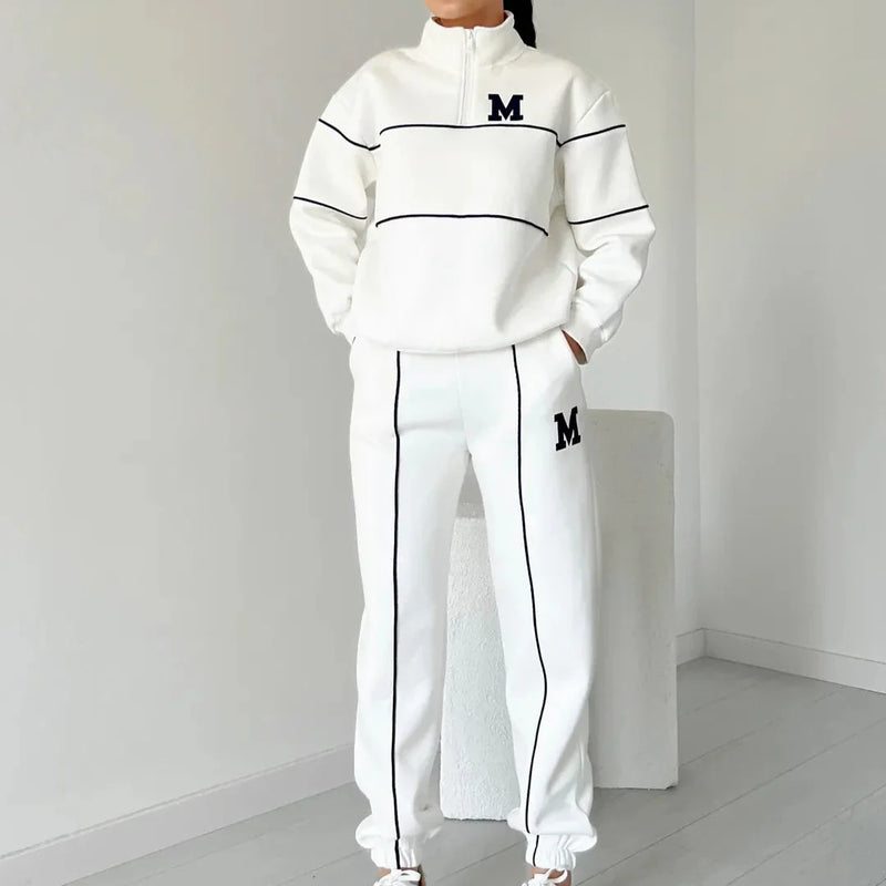 Bequemes 2-teiliges Set für Alltag und Zuhause – Tessa