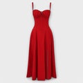 Korsett Midikleid für elegante Anlässe – Sophie