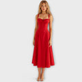 Korsett Midikleid für elegante Anlässe – Sophie