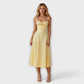 Korsett Midikleid für elegante Anlässe – Sophie
