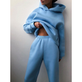 Warmer Oversize-Jogginganzug mit Kapuze für Damen – Mira