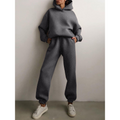 Warmer Oversize-Jogginganzug mit Kapuze für Damen – Mira