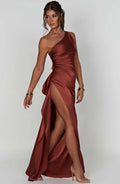 Elegantes Maxikleid mit Reißverschluss für Damen – Sophia