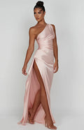 Elegantes Maxikleid mit Reißverschluss für Damen – Sophia