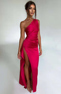 Elegantes Maxikleid mit Reißverschluss für Damen – Sophia