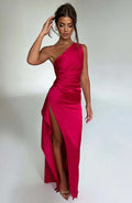 Elegantes Maxikleid mit Reißverschluss für Damen – Sophia