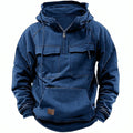Warmer Winter-Hoodie mit Reißverschluss für Herren – Lutz