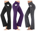 Bequeme Damen-Yoga-Hose mit Flared-Schnitt – Selina