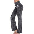 Bequeme Damen-Yoga-Hose mit Flared-Schnitt – Selina