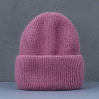Damen Wintermütze Echtfell Elegant Warm Dehnbar - Brianna