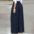 Elegante Palazzo-Hose mit hoher Taille für Damen – Vivienne