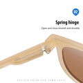 Faltbare Retro-Sonnenbrille mit UV400 Schutz – Lisa