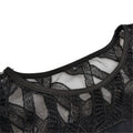 Elegantes Midikleid mit Spitzenärmeln für Damen – Sophie