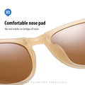 Faltbare Retro-Sonnenbrille mit UV400 Schutz – Lisa