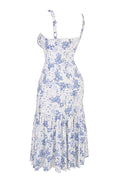 Geblümtes Midikleid aus Baumwolle für Damen – Freya