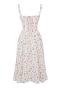 Geblümtes Midikleid aus Baumwolle für Damen – Freya