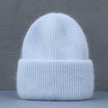 Damen Wintermütze Echtfell Elegant Warm Dehnbar - Brianna