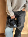 Gewebte Mini-Handtasche mit modernem Design – Sophia