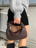Gewebte Mini-Handtasche mit modernem Design – Sophia