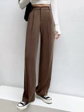 Weite Hose mit hoher Taille für Damen – Magdalena