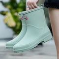 Wasserdichte Halbschaft-Gummistiefel für Regenwetter – DryStep