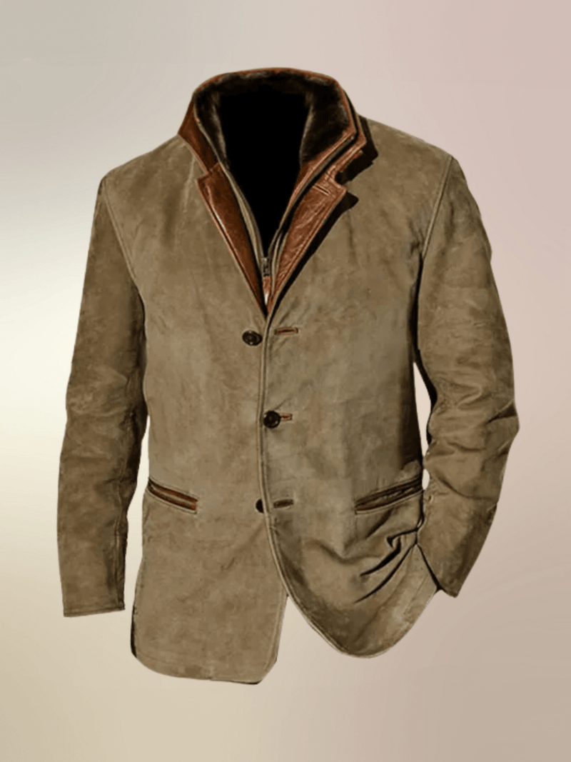 Vintage Jacke für Herren mit Stehkragen – Ignaz