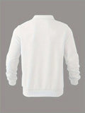 Weicher, warmer Pullover mit geometrischem Design – Falk