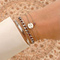 Geburtsstein Armband aus Sterling Silber vergoldet – Astralia