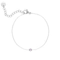 Geburtsstein Armband aus Sterling Silber vergoldet – Astralia