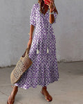 Boho Maxikleid Damen mit Bauchbedeckung Stil – Novalya