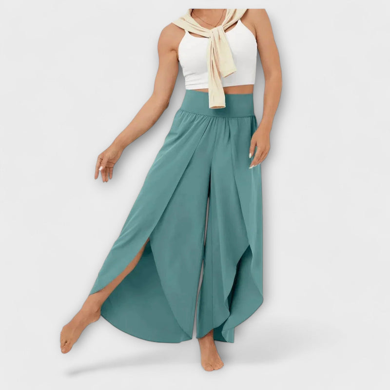 Weite Sommerhose mit Shorts für Damen – Clara
