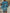 Boho Sommerkleid Damen blau locker luftig – Elina