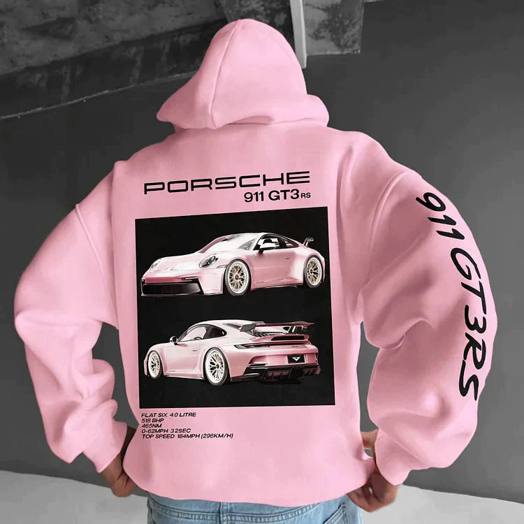 Sportlicher Oversized Hoodie mit Racing-Design – Noah