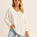 Damen T-Shirt Bequem Atmungsaktiv Alltag Stil – Kate