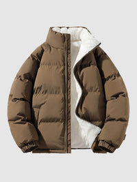 Stylische warme Winterjacke mit Fleece-Futter – Tobias