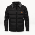 Winterjacke Herren Leder Wasserdicht Warm für Winter – Anselm
