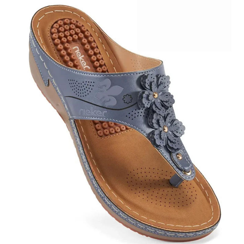 Orthopädische Damen Sandalen bequem Sommer Flip Flop – Solivia