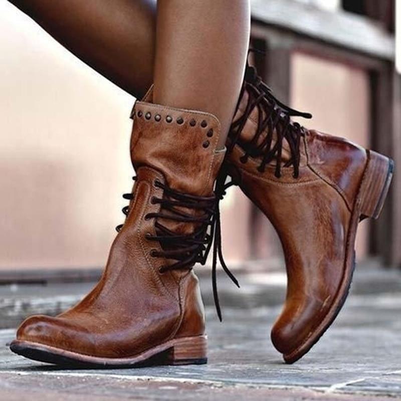 Hochwertige Lederstiefel für jeden Anlass – Malena