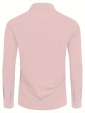 Schwarzes Herrenhemd Elegant Slim Langarm – Alviro