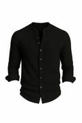 Retro Herrenhemd mit Button-Down-Kragen – Norvalo