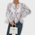 Asymmetrische Damen Bluse Modern Elegant Style – Leriana