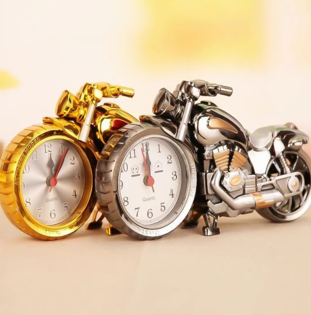 Wecker Motorrad Retro Design Dekoration Geschenkidee – ChronoBike