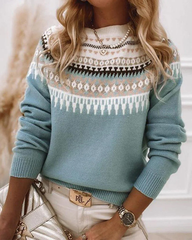 Damen Strickpullover langarm für jede Saison – Liora