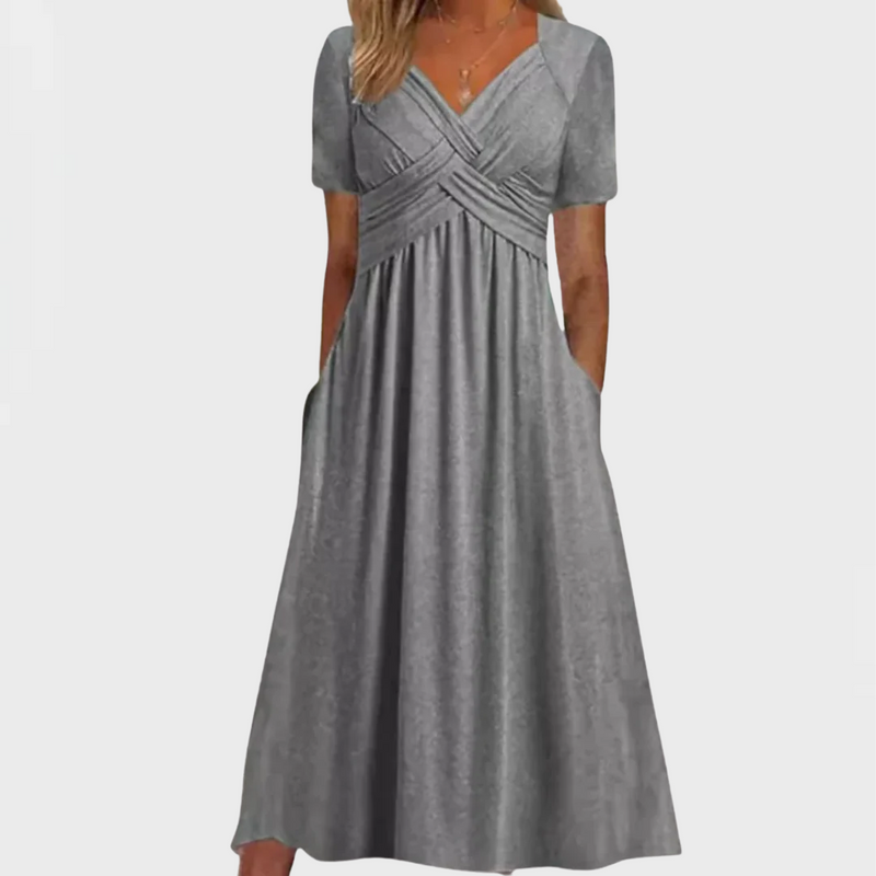 Elegantes Damen Kleid Figurbetont Festlich Look – Aurelina