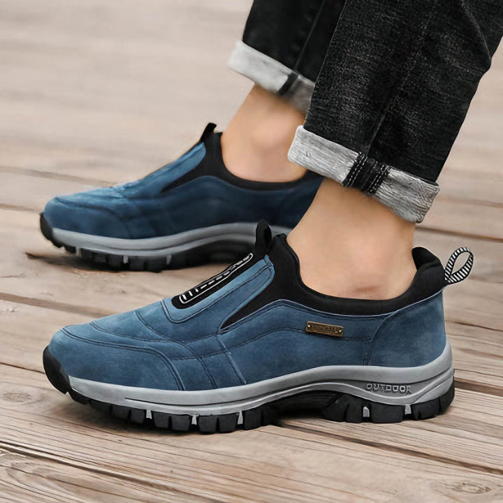 Orthopädische Herrenschuhe Bequem Rutschfest Alltag – Trevoro