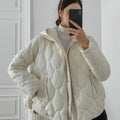 Daunenjacke für Damen mit femininer Passform – Paola