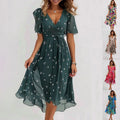 Leichtes Sommerkleid mit elegantem Schnitt – Amelie