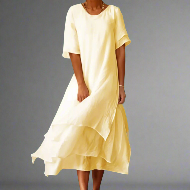 Elegantes Sommer-Maxikleid für Damen – Amalia